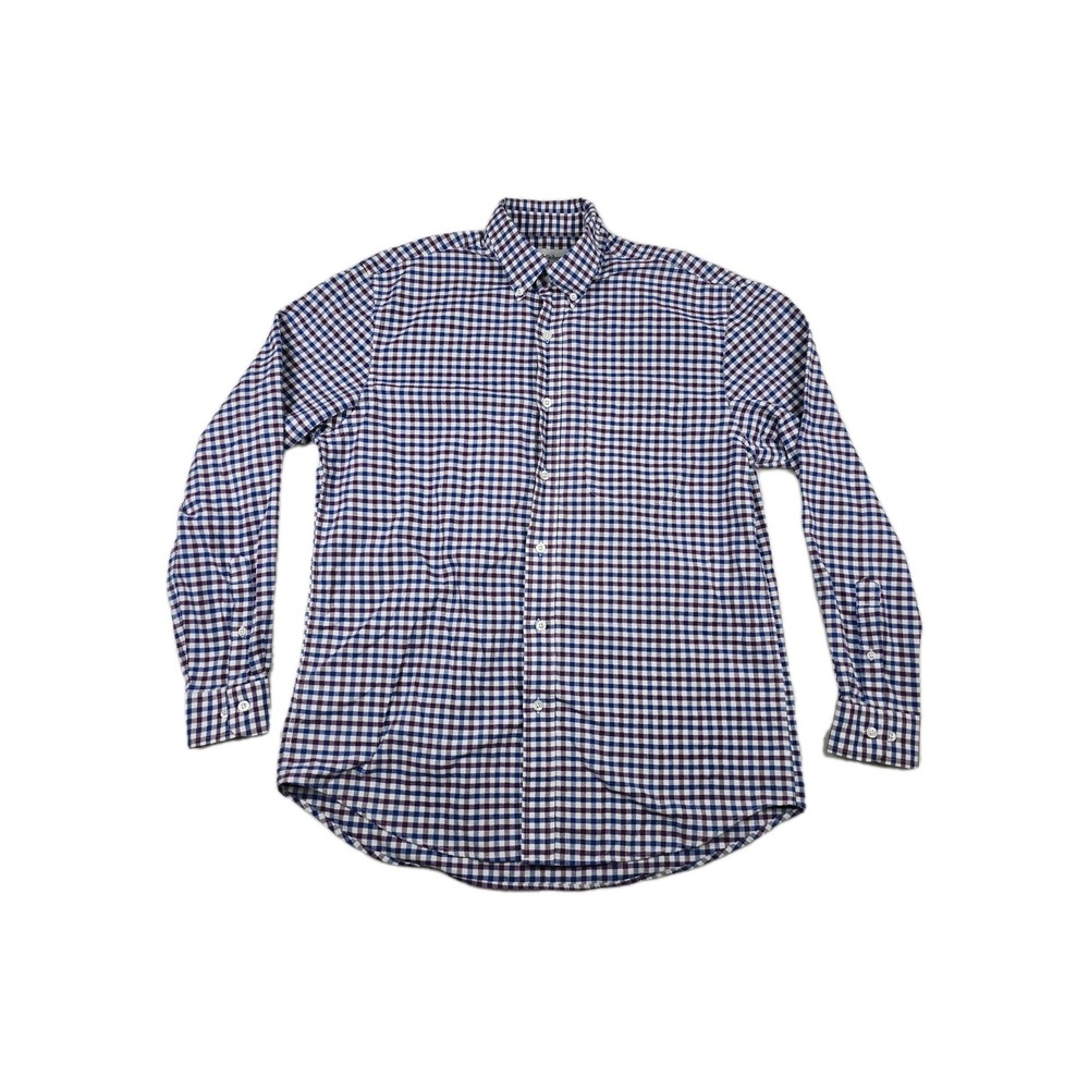 Saddlebred Easy Care‎ Oxford Men's Size 16.5 34/35 Long Sleeve Button Down Shirt